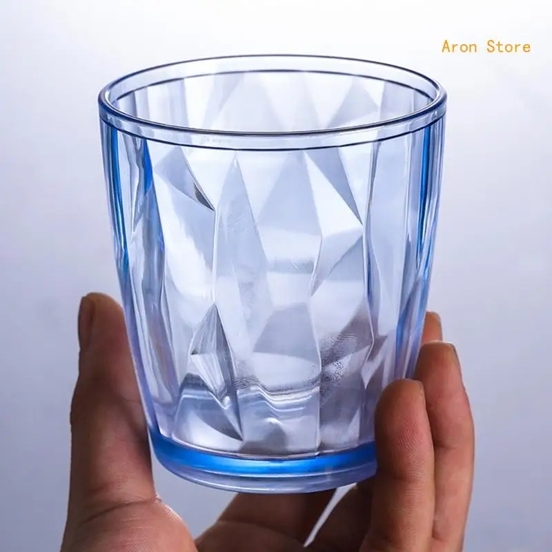 Acrylic Drinking Glasses Shatterproof Water Tumblers Unbreakable Reusable Beer Champagne Cup Dishwasher Safe for Party