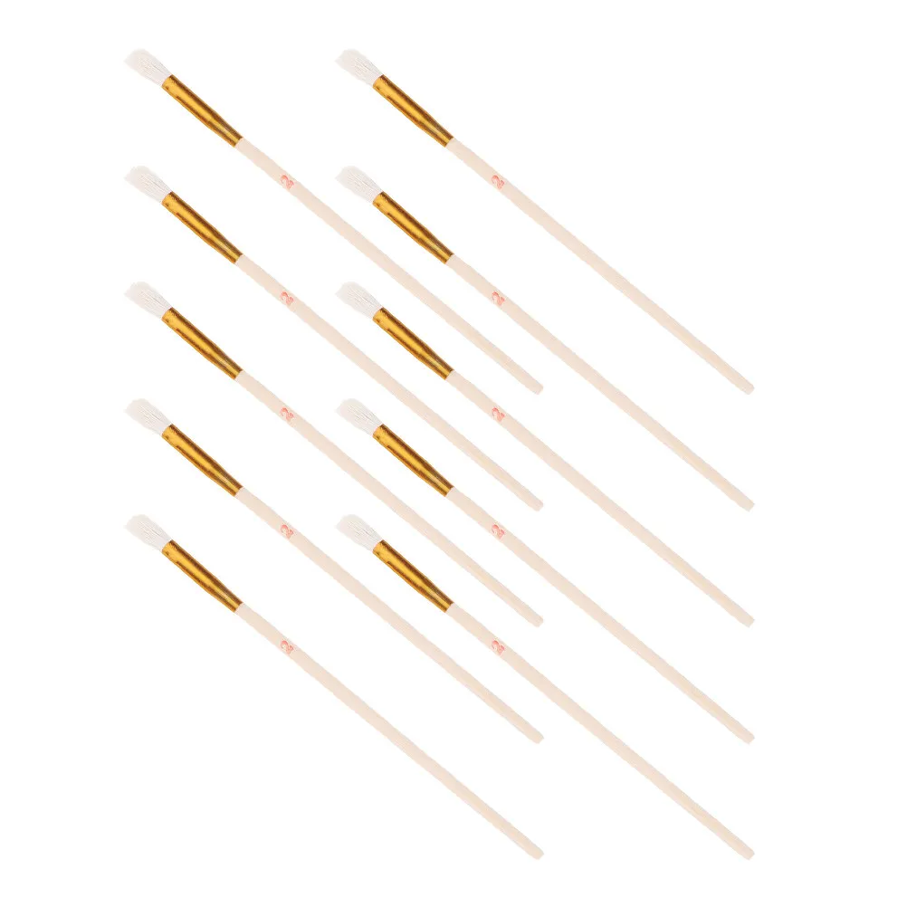 10Pcs Soft Wool Pollination Brush Fruit Tree Pollination Tomato Strawberry Flower Growing Tools Manual Pollinating Brush Plant