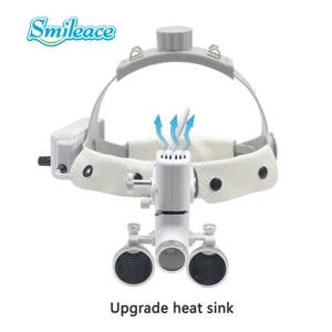 مصباح LED المكبر الجراحي للأسنان مع المصباح الأمامي ، عملية الجراح ، المصابيح الأمامية الطبية ، مكبرات الأسنان السريرية أفضل 11 مبيعات أمبولة التمريض سحق - رقم 1