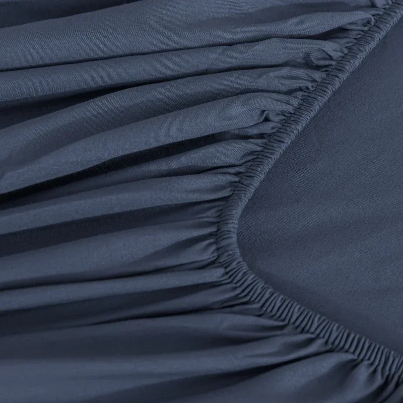 2 People Luxury Double Bed Bed Sheet Elastic Fitted Sheet Mattress Cover Couple Bed Linen 120/150/180/220x200 Bedding Queen King