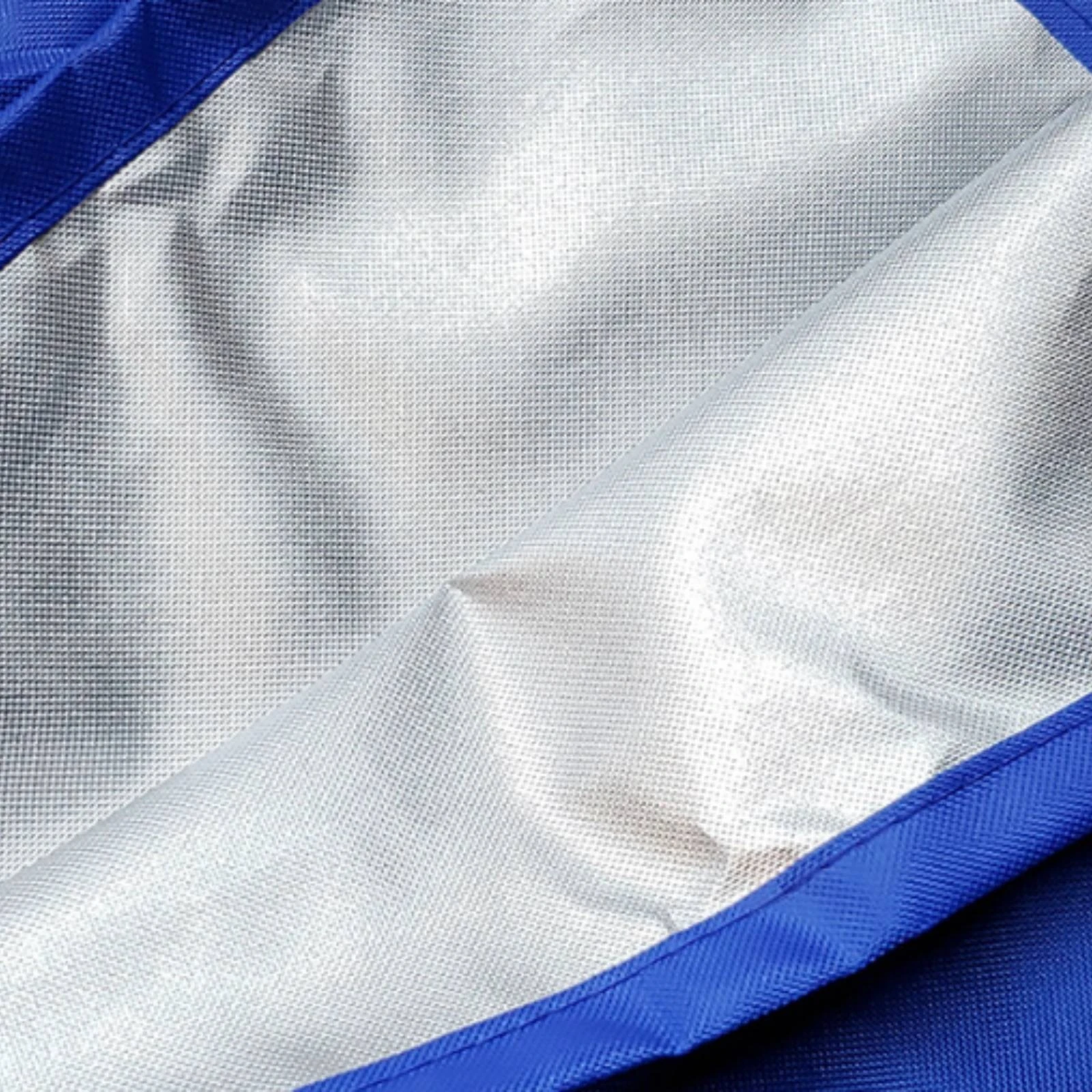 Tapered Boat Sail Storage Cover Weatherproof 210D Oxford Cloth Sail Cover Blue Easy to Install for Yacht Owners, Mooring