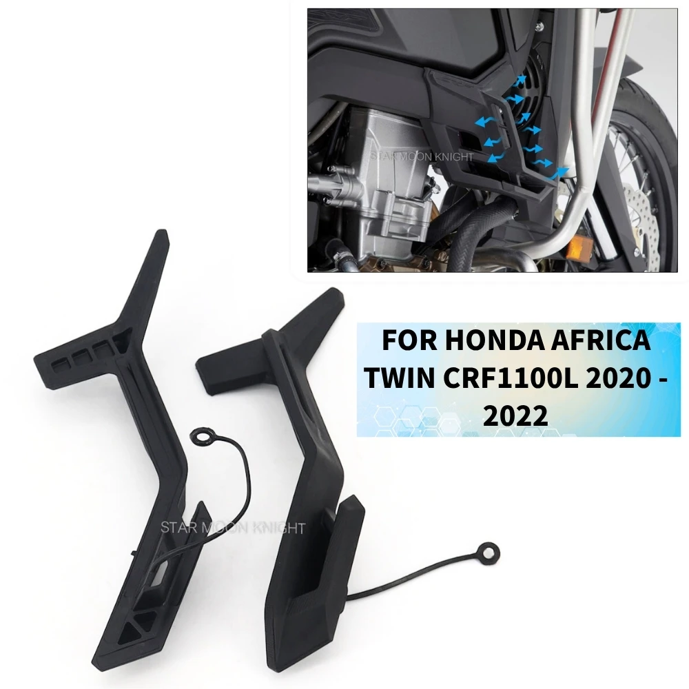

For Honda Africa Twin CRF1100L CRF 1100 L crf 1100L 2020-2022 Motorcycle Accessories Deflectors Low Wind Deflector Kit Rubber