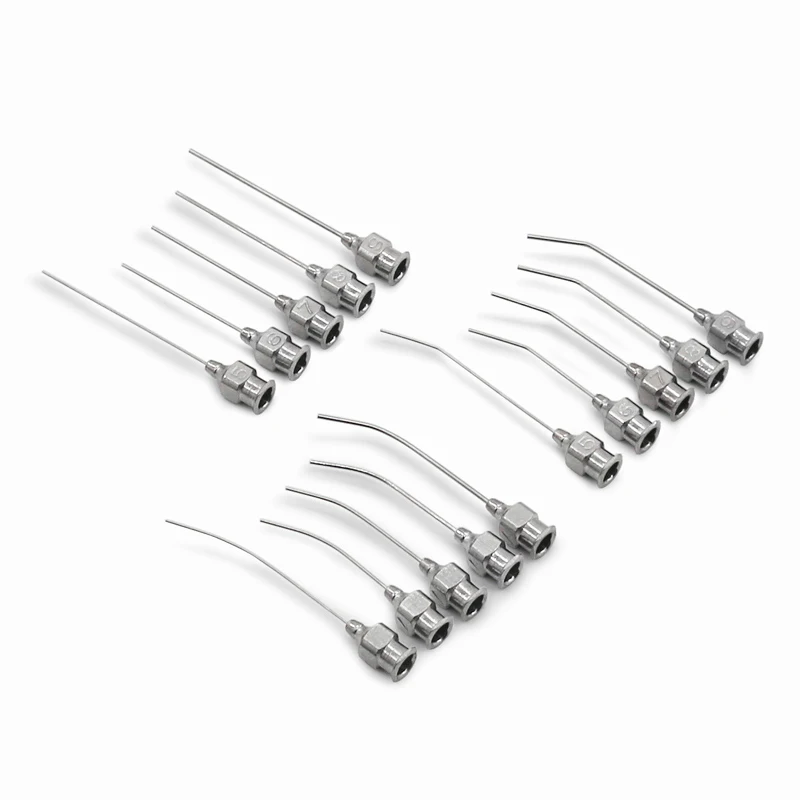 Ophthalmic and oral irrigating needles, straight curved stainless steel ophthalmic tools, ophthalmic instruments