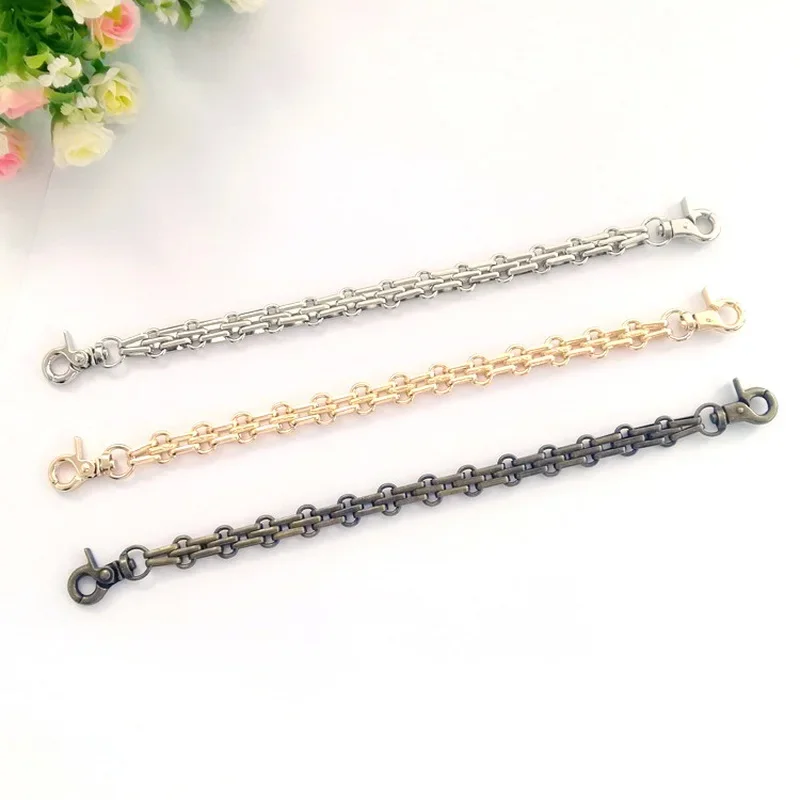 1PC 30CM Metal Purse Chain Strap Handle Shoulder Cross Body Bag Handbag Replacement DIY Bag Accessories Parts