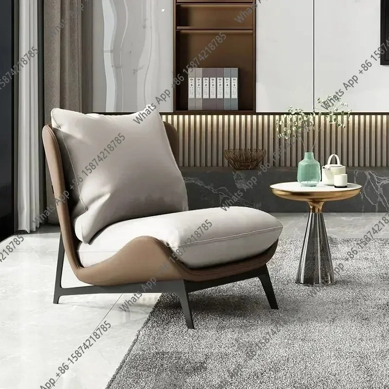 

Nordic Gaming Accent Lounge Designer Bedroom Sofa Recliner Chair Luxury Office Chair Nordica Home Furniture KTY-102