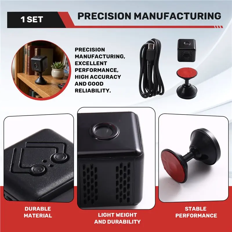 ABGI-Wireless IP Wifi Night Vision Camera Home Security Protection System Indoor Outdoor CCTV Surveillance Network