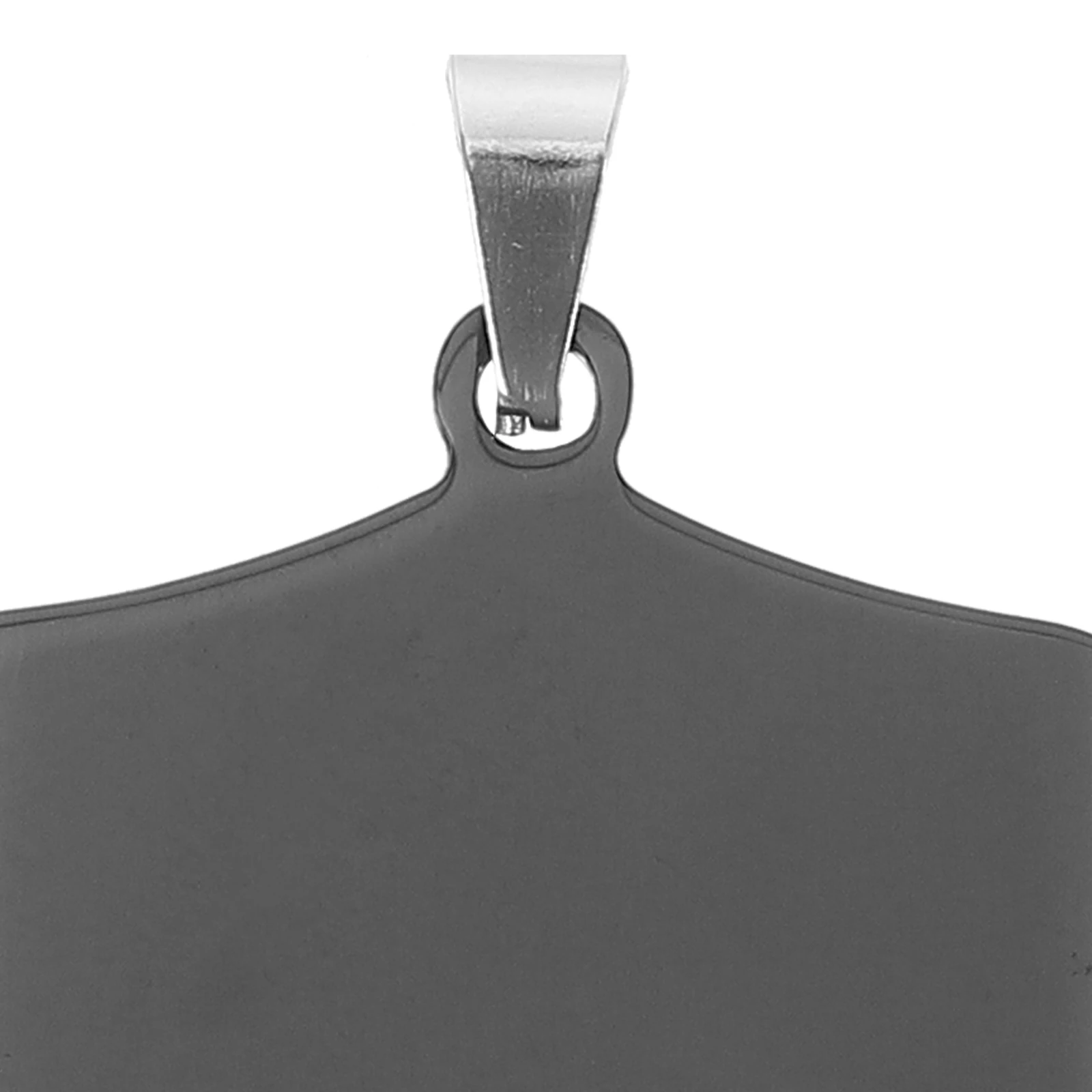 

2 Pcs Blank Dog Tag Stamping Pendants for Engraving with Chain Metal Pet Tags ID Card