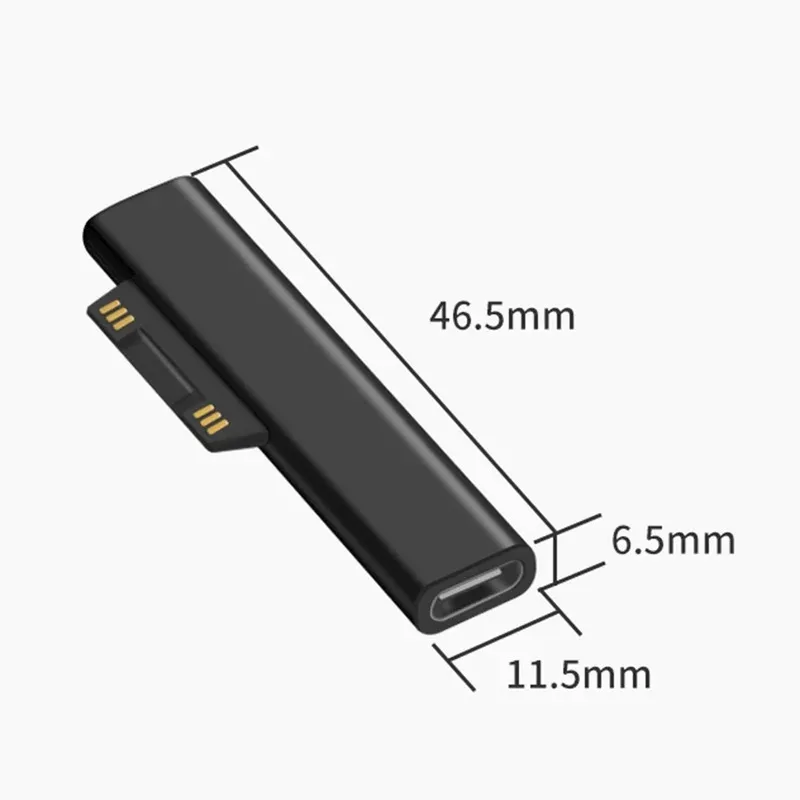 65W/102W PD ชาร์จเร็ว USB C แหล่งจ่ายไฟสำหรับไมโครซอฟต์เซอร์เฟซโปร X 8 7 6 5 4 3 ไปบุ๊คตัวแปลงเครื่องชาร์จสำหรับไมโครซอฟต์