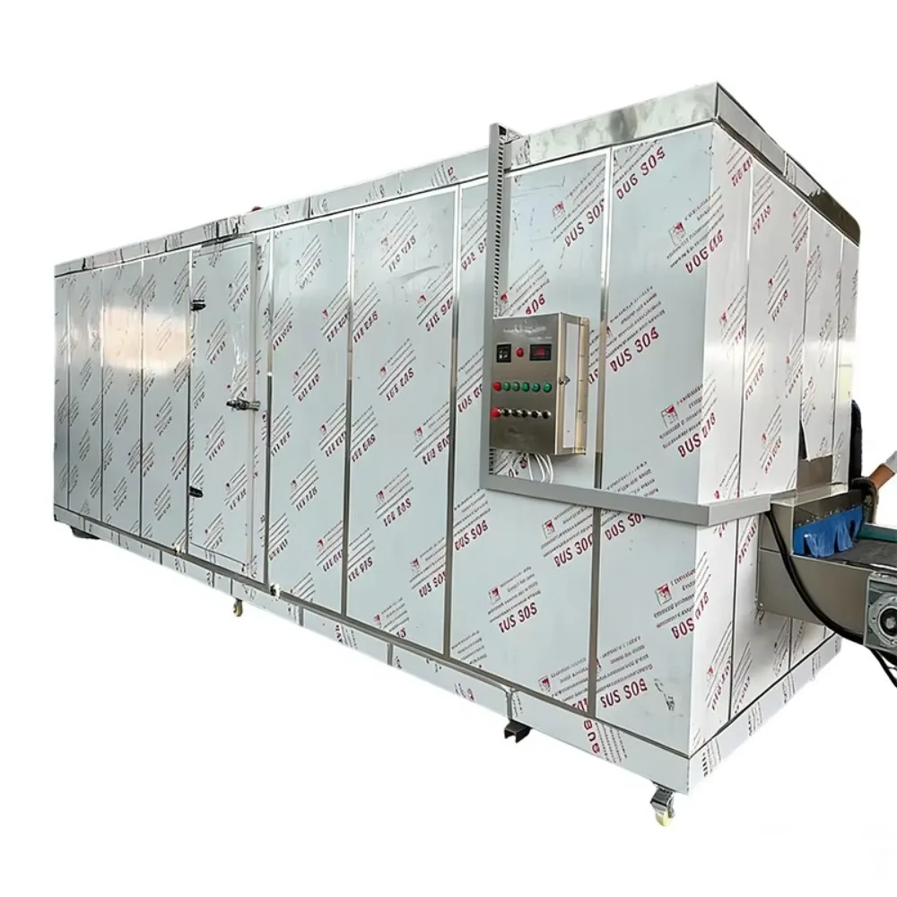 Commercial Horizontal Low-Temperature Automatic Flat-Plate Quick-Freezing Machine Large-Scale Tunnel Type Top Energy Efficiency