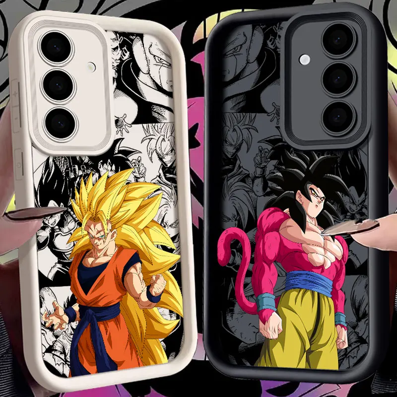 

Dragons Balls GT Goku Phone Case For Samsung S26 S25 S24 S23 S21 S20 Ultra For Galaxy S25 S24 FE S26 Plus Funda Silicone Cover