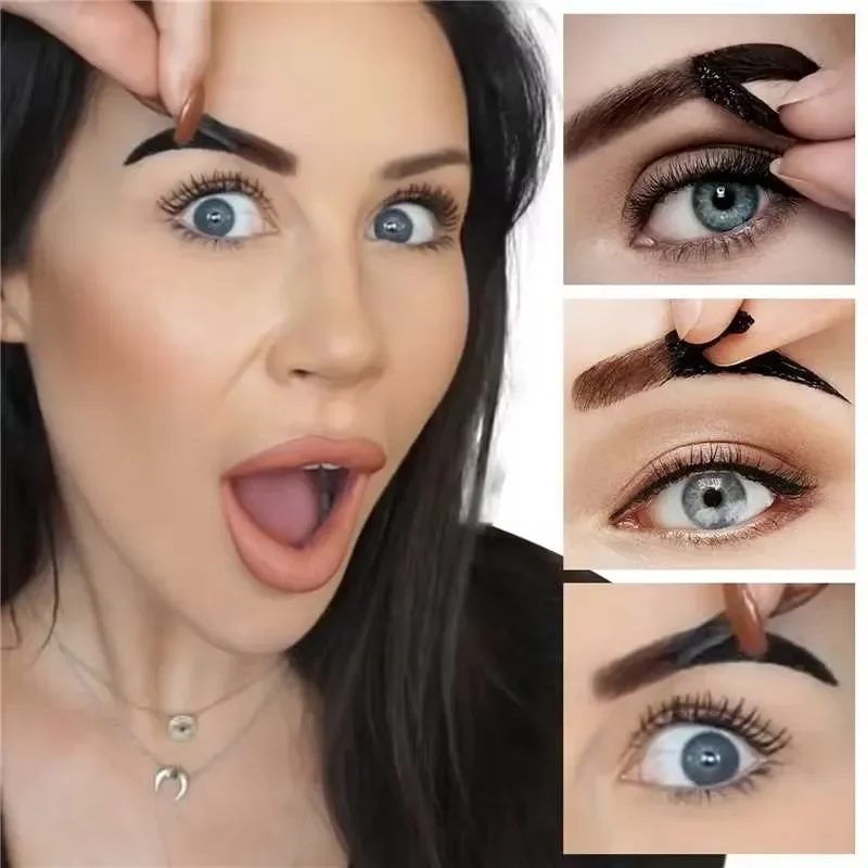 Gel para cejas, tinte Natural, crema para tatuaje, colorante, resistente al agua, larga duración, pegamento para cejas, maquillaje de cejas de secado rápido para mujeres