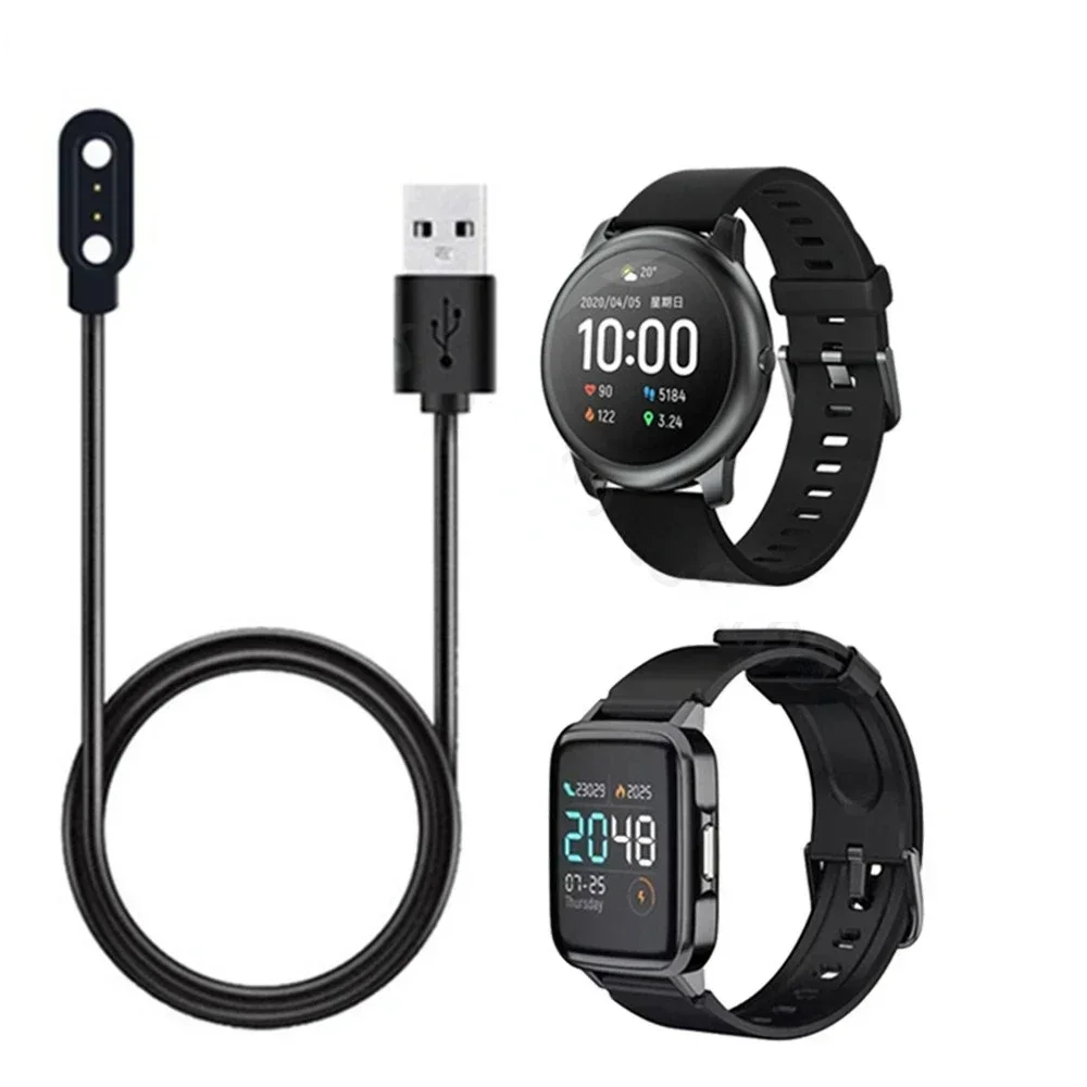 J19 USB Charging Cable For Xiaomi Haylou Solar LS05 RT LS05S Imilab Kw66 YAMAY SW022 Smart Watch Fast Charger Power Dock