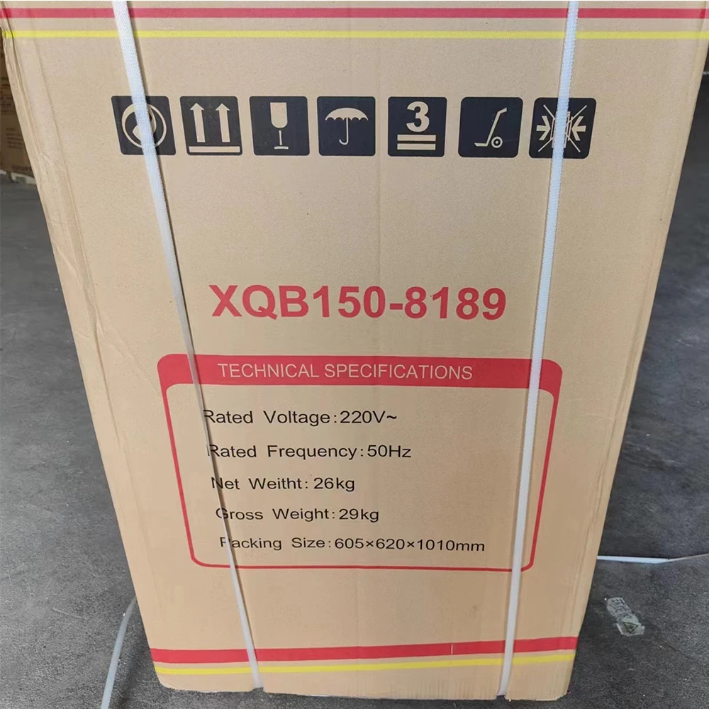 Wholesale 15kg Automatic Washing Machine Private Label Household Automatic Washing Machine for Home Electric Carton Box >7kg