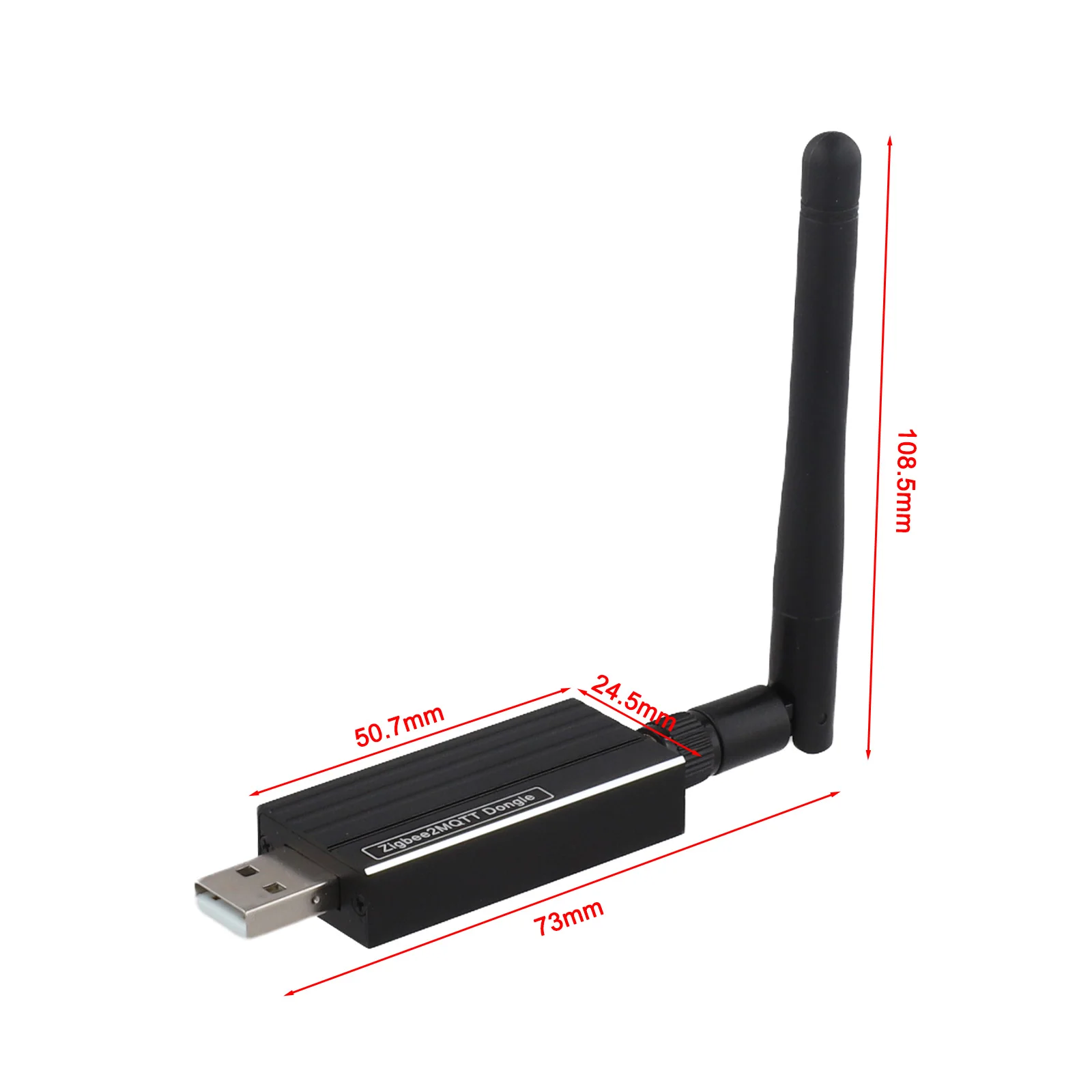 

Для устройств Zigbee ZBDongle-E Bridge Умный дом Настройка, как показано на рисунке Алюминиевый корпус для стабильности сигнала Беспроводная связь