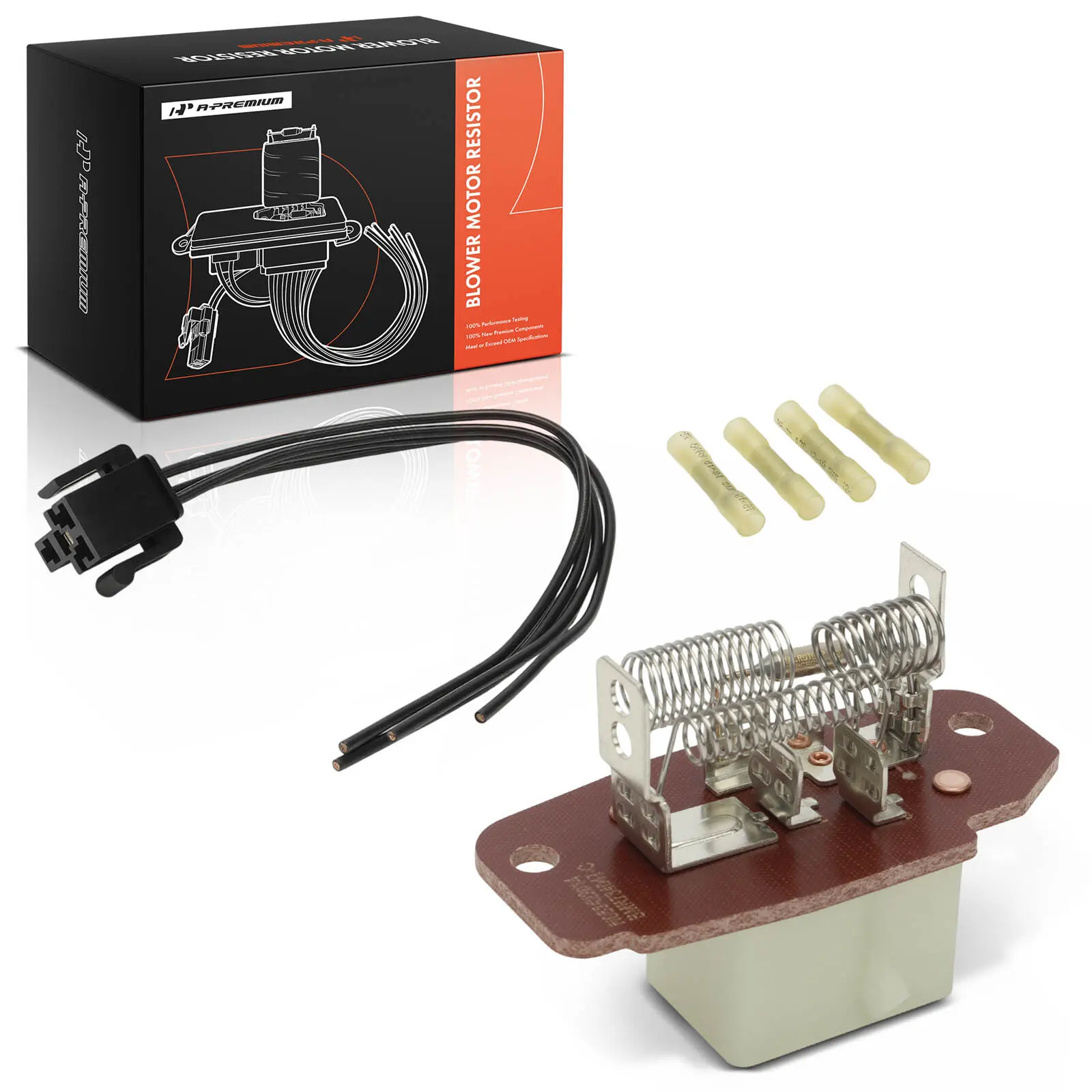 A-Premium Heater Blower Motor Resistor for Ford E-150 E-250 2003-2014 Excursion 2000-2005 E-350 Super Duty E-450 Super Duty
