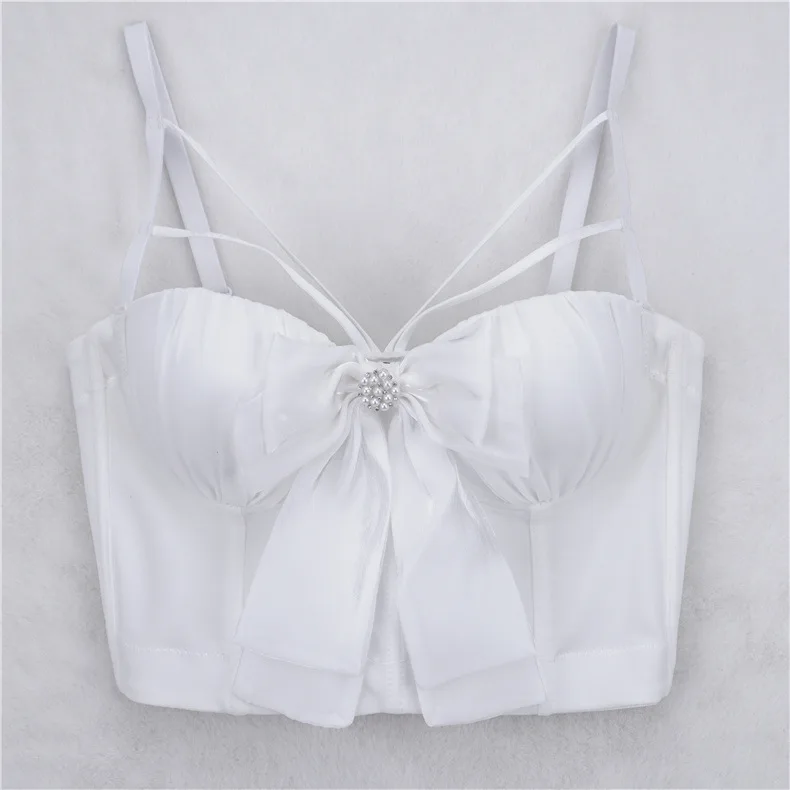 

Fashion Electronic Music Festival Nightclub Sexy New Black Tight Can Be Worn outside Fishbone Shaping Bow Pleated Tee Dress