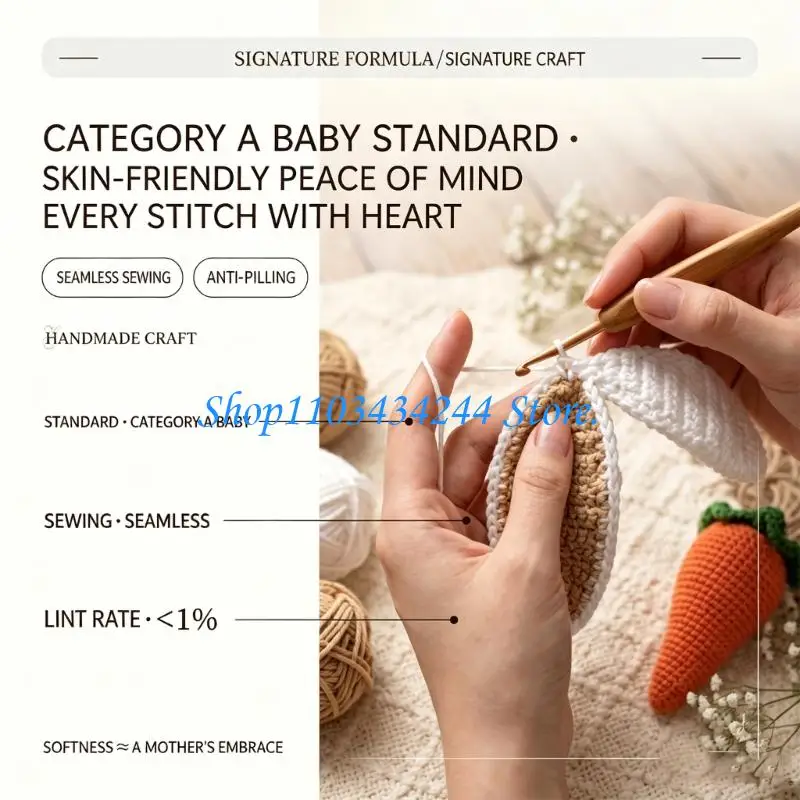Newborn Boy Girl Photography Props Newborn Infant Crochet Knitted Costume Rabbit Theme Photo Clothes Baby Supply