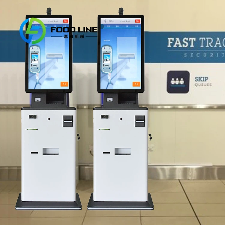 Customize Modern Payment Terminal Foreign Exchange Machine Self Service Kiosk User Friendly Interface Commercial Grade