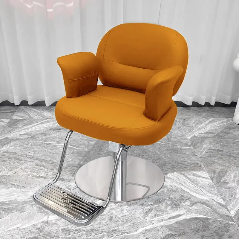 

Modern Style Hair Salon Exclusive Barber Chair Footrest Salon Chair Comfortable Professional Friseurstuhl Salon Furniture