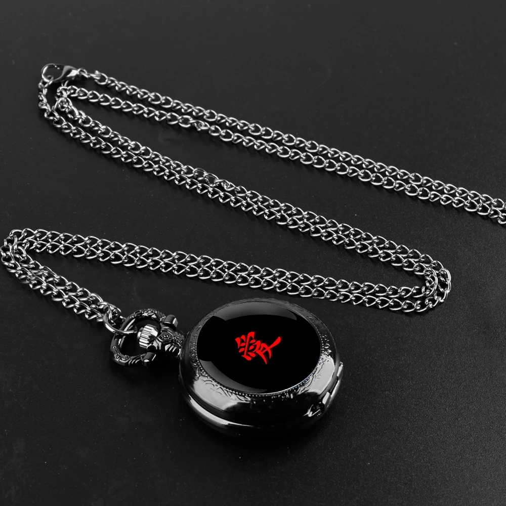 LOVE Romantic Gifts Vintage Arabic Numerals Quartz Pocket Watch Necklace Pendant Clock Chain Men Women Gift