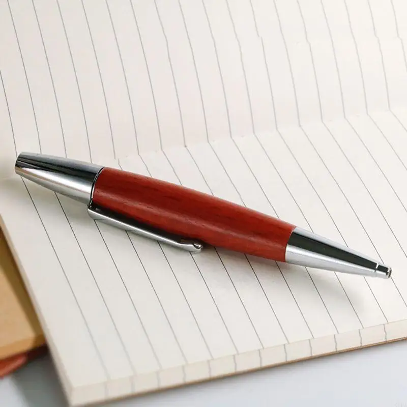 1 шт., красная ива, дерево, серебро, шахматная доска, поворотная отделка, толстая шариковая ручка, инструмент для письма, подарок, хит продаж