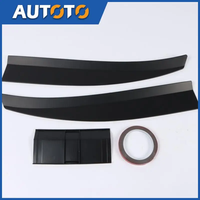 

3pcs/set Universal Car Rear Trunk Roof Lip Spoiler Tail Trunk Wing Automobiles Rear Trunk Personalized Decorative Accessories