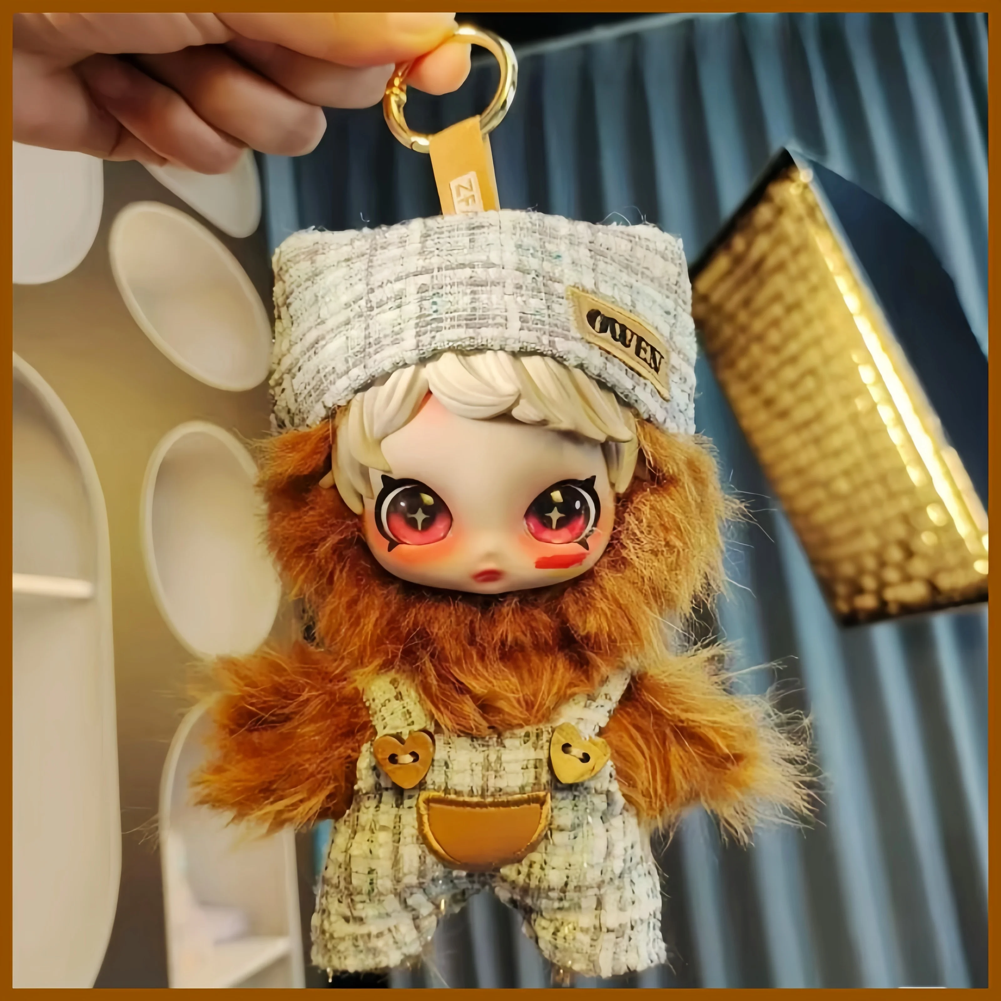 

Новая фигурка Owen Street Youngster, плюшевая слепая коробка, подвесной орнамент, кукла, игрушка, подарок на день рождения для любителей коллекционеров, декор для домашнего офиса