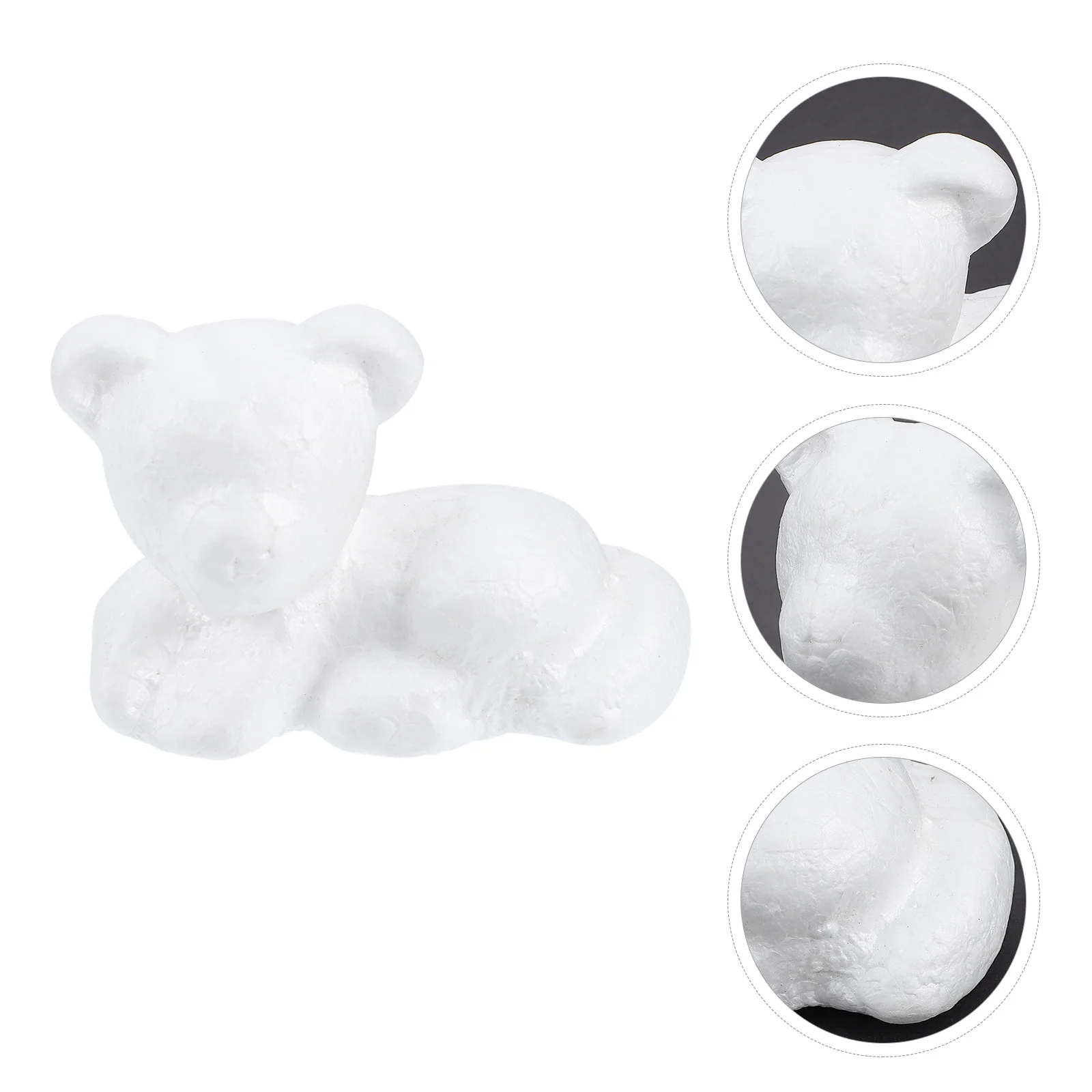 40 Pcs Sensory Accessories Baby Toys Children Painting Animal Artificial White Kids