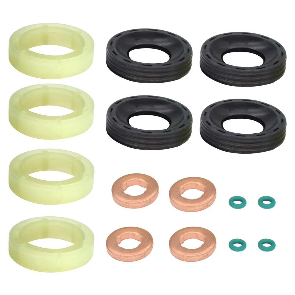 FOR FORD FOCUS MK2 FUSION 2004 2005 2006 2007 2008 2009 2010 2011 2012 1.6TDCI CITROEN PEUGEOT FUEL INJECTOR SEAL WASHER ORING