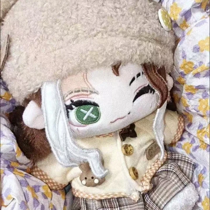 Stuffed 20cm Anime Identity V Demi Bourbon Attribut Cartoon Plush Doll Toy COS Dress-up Children Adults Collectible Cotton Gifts