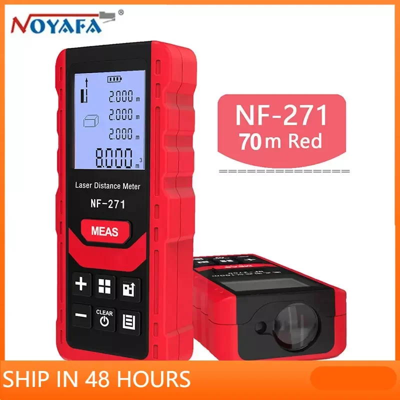 

NOYAFA NF-271-50M/70M Laser Distance Meter Electronic Roulette Digital Metro Laser Range Finder Measuring Tape Device Tool