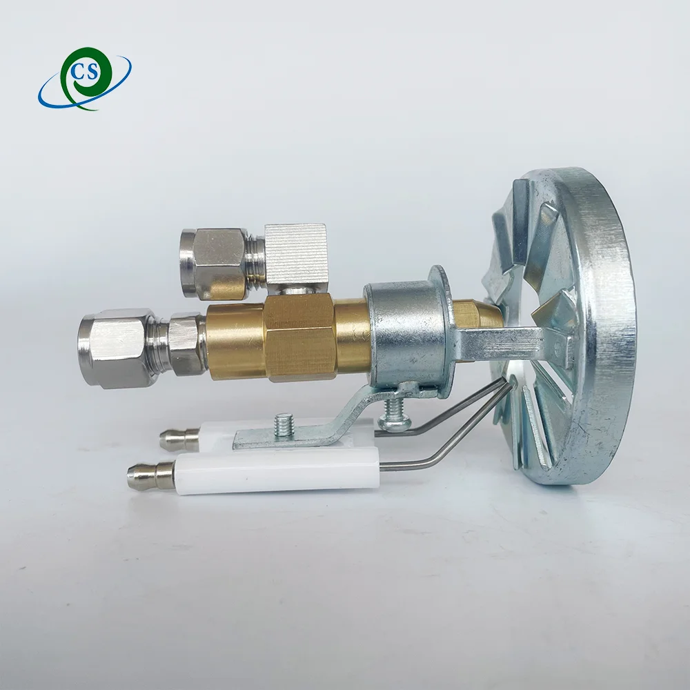 

brass waste oil burning injector ignitor Burner nozzle for Boiler combustion oil fuel for Bread Baking or Industrial Heating