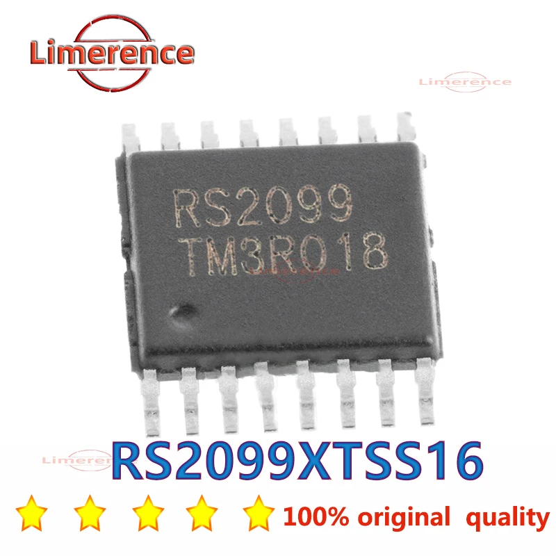 RS2099 RS2099XTSS16 5PCS TSSOP-16 Quad SPDT Analog Switch 4-Channel  Multiplexer CHIP IC