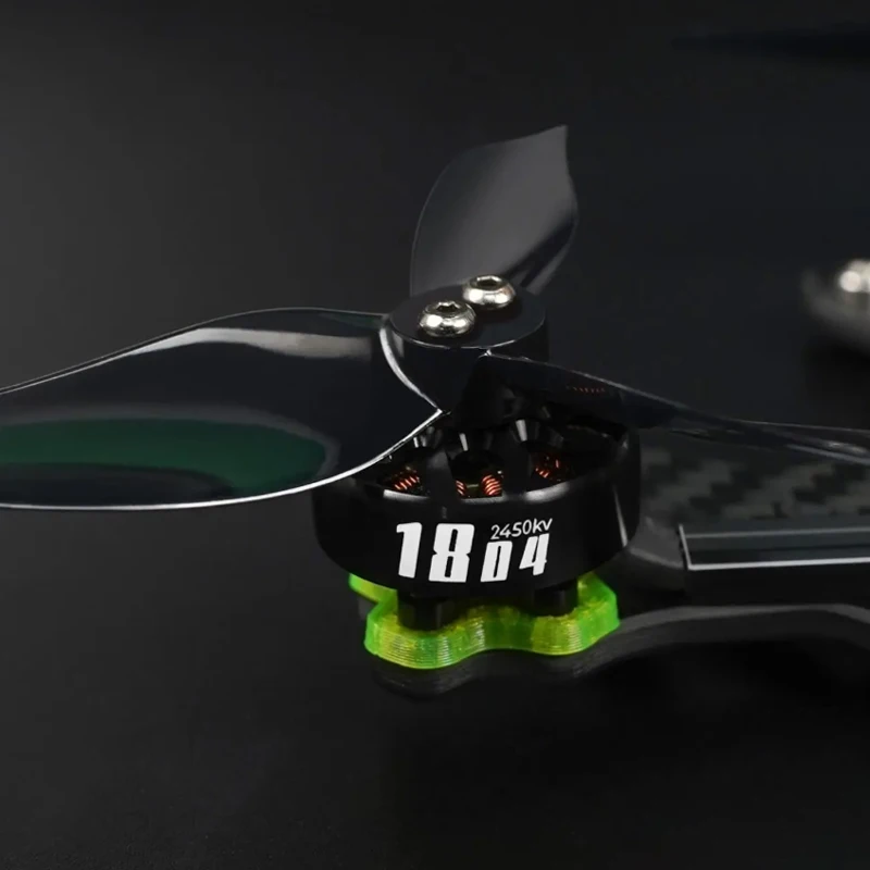 

GEPRC SPEEDX2 1804 2450KV 6S Black Motor for FPV Freestyle 3-4inch Cinewhoop Toothpick Long Range Drones Cinebot30