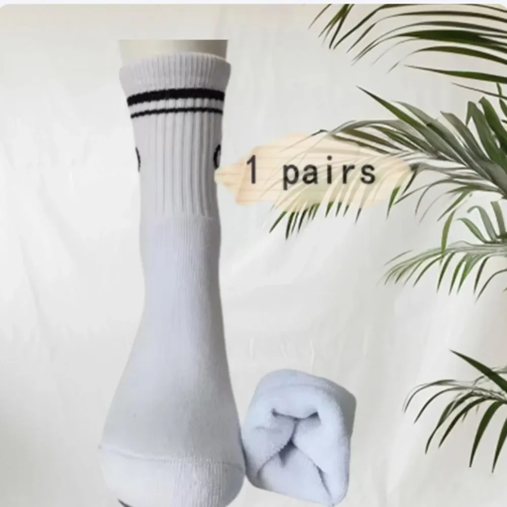 Retro Katoen Yoga Sportsok Dames Middellange Sokken Pilates Fitness Sport Vier Seizoenen Sokken Dames Yoga Medium Sok 1 paar