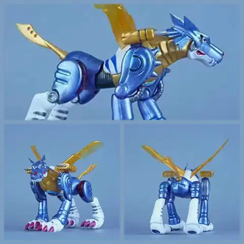 Digimon Steel Garuda Metall Garuda Skrivbordsdocka Modell Anime Handgjord Dekoration Halloween Gåva 12 best sales Funko Pop Digimon - №10