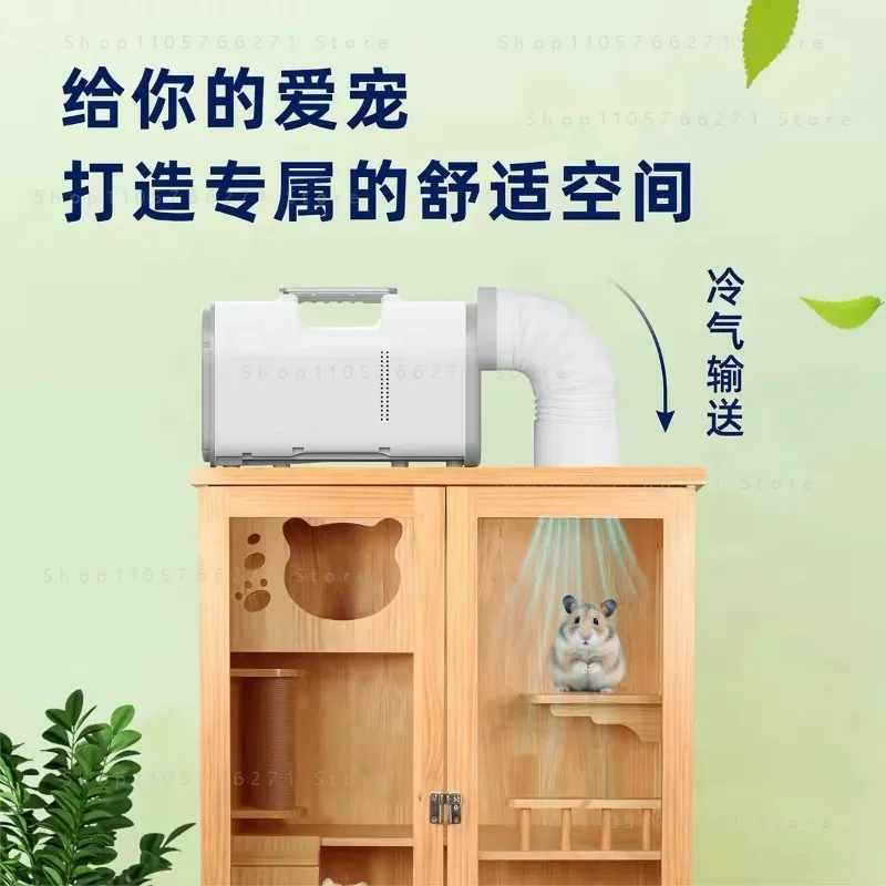 Portable Pet Cooling Fan for Cages   No Water No Ice Energy Saving Cooler for Dogs Cats
