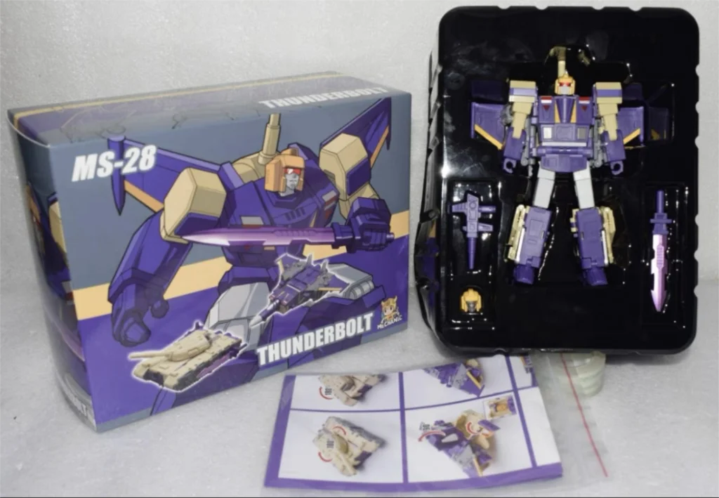 MFT Transformation Thunderbolt BlitzOOTrois Changement Kokors MS28 MS-28 MS-28A Série Pocket War Action Figure Robot Jouets