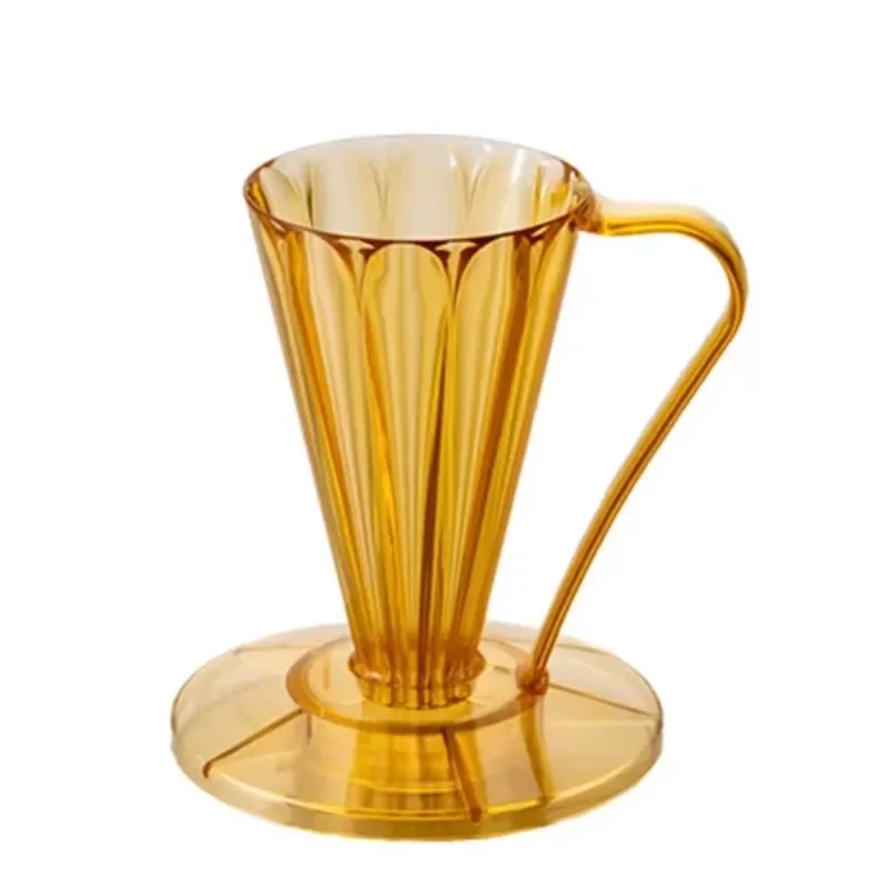 Petal Conical Coffee Dripper Single Cup Pour Over Filter Home Brewing Accessory Multi Color Manual Coffee Maker Kitchen Tool