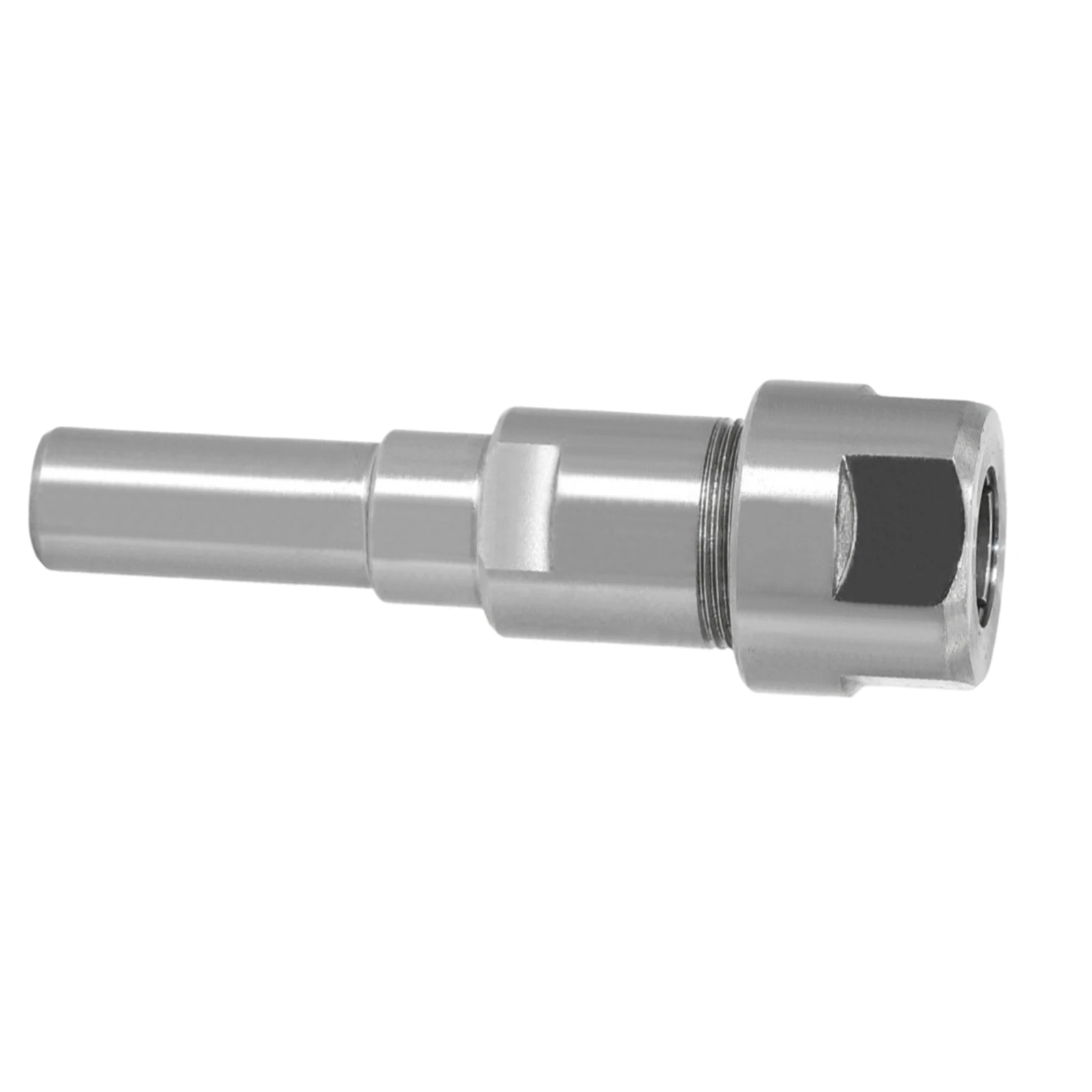 Adaptador de vástago de 12mm, convertidor de enrutador de 12mm, Portabrocas de enrutador, rotación estable, Material de acero al carbono, resistente a la corrosión