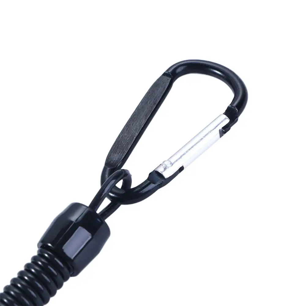 

Camping Flexible Secure Retractable Tools Outdoor Keyring Tackle Fishing String Carabiner Spring Rope Lanyards