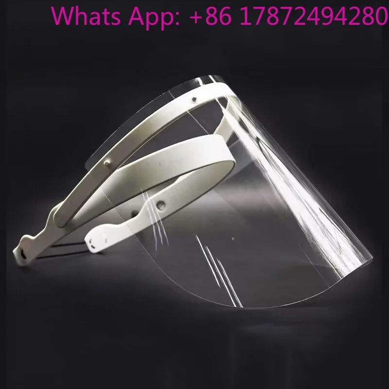 Adult Full Face Protective Mask 0528, Transparent Windproof Dustproof Anti-Splash Face Mask