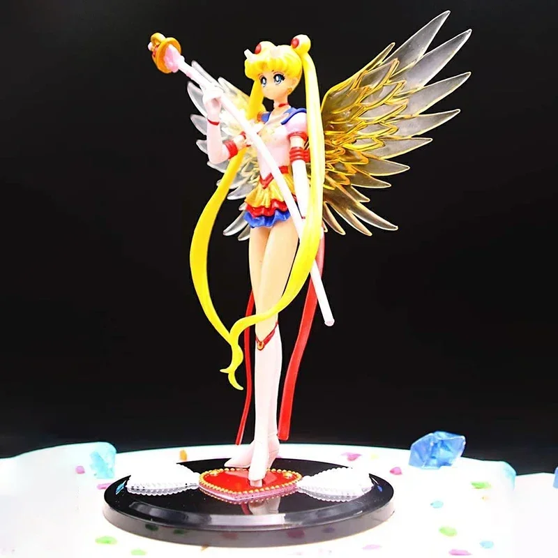 Eternal Sailor Moon Cake Ornaments Tsukino Usagi Action Figure Decoration Collection Doll Anime Model Toys for Birthday Gifts image 6