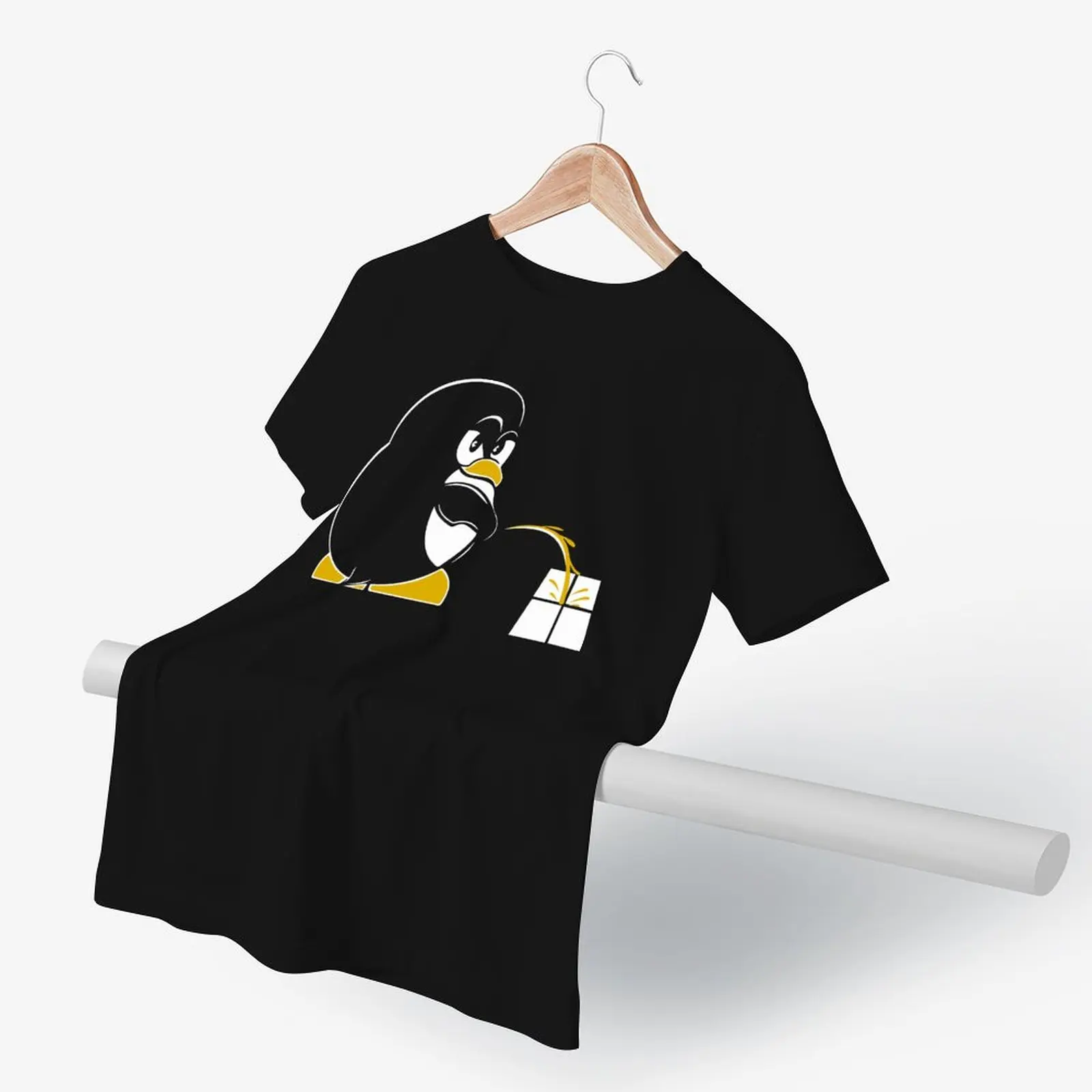 Camiseta retrô de algodão com sistema operacional, Linux, nerd geek, sudo, sistema operacional, manga curta, tamanho grande, verão