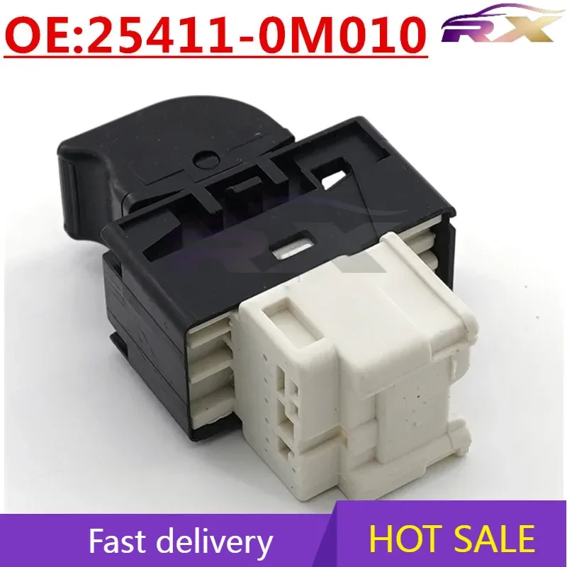 

OEM:25411-0M010 Power Window Master Control Single Switch For Nissan D22