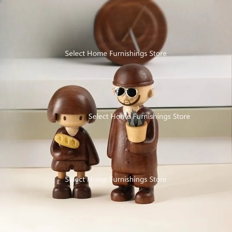 

Suitable for Desktop Ornaments, High-end Office Wooden Decorative Ornaments, Valentine's Day Creative Gifts