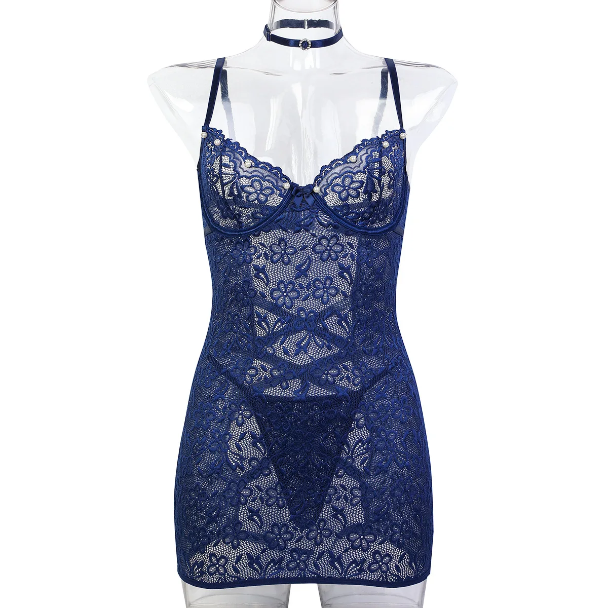 

Sexy Erotic Lingerie For Women 2026 Night Dress Lace Crotchless Sleepwear Transparent Nightgown Adult Corset Female Underwear