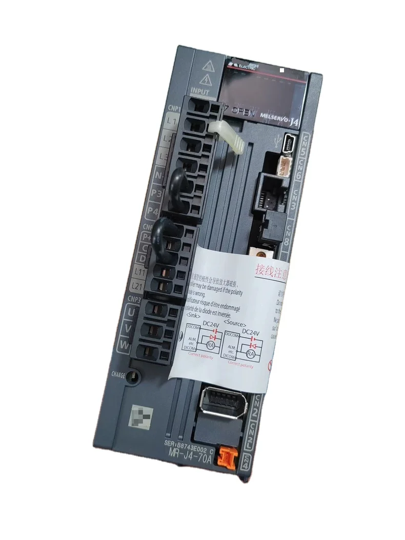 High-quality Brand-new Original Mitsubis MR-J4-70A 750W Servo Drive for CNC, Packaging and Automation Applications