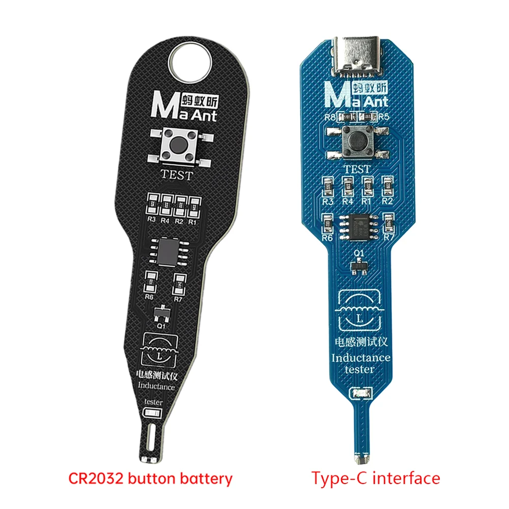 Handheld Inductance Tester Motherboard Coil Tester Inductor Detector Electromagnetic Induction Meter Rapid Fault Detection Tool