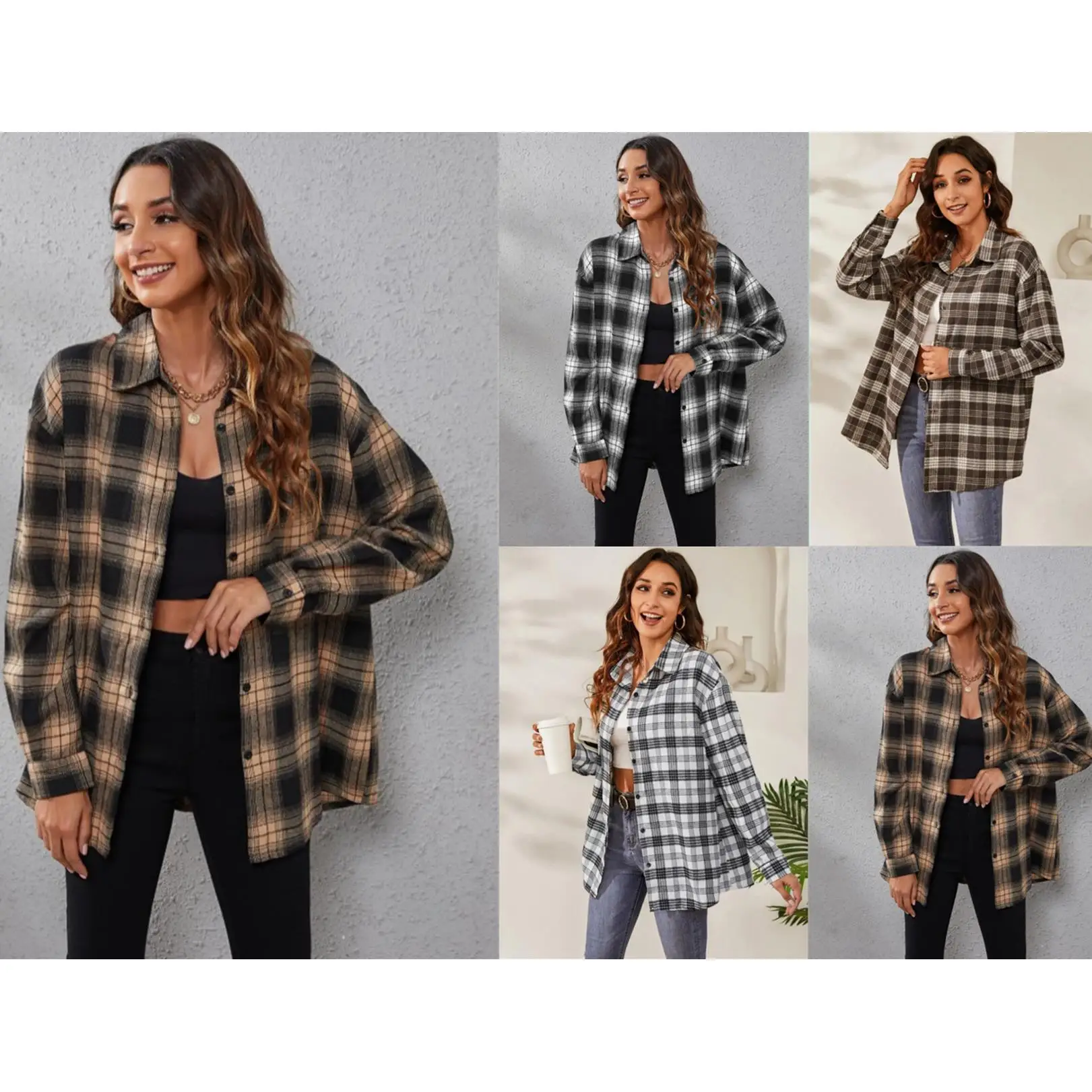 

Женский длинный клетчатый топ из полиэфирного волокна в полоску, обычный све, смесь полиэстера и спандекса, не тонущий, легкий в уходе